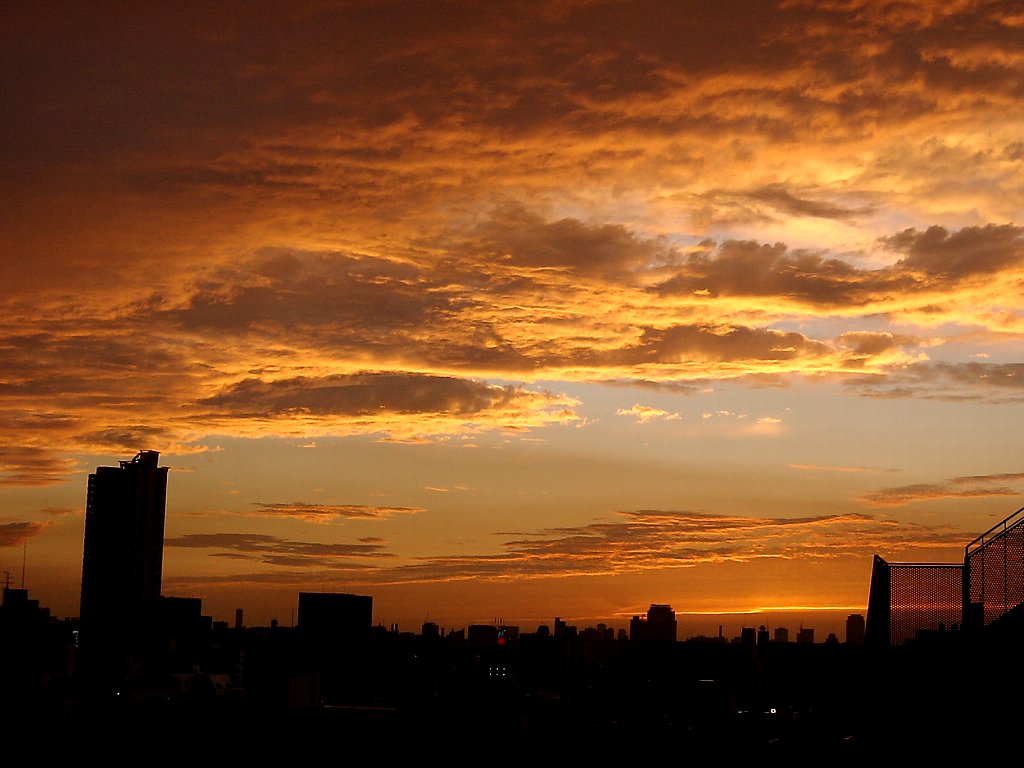 空と夕日の景色 ｑｐｏｎ高画質写真展示ツール ｖ３